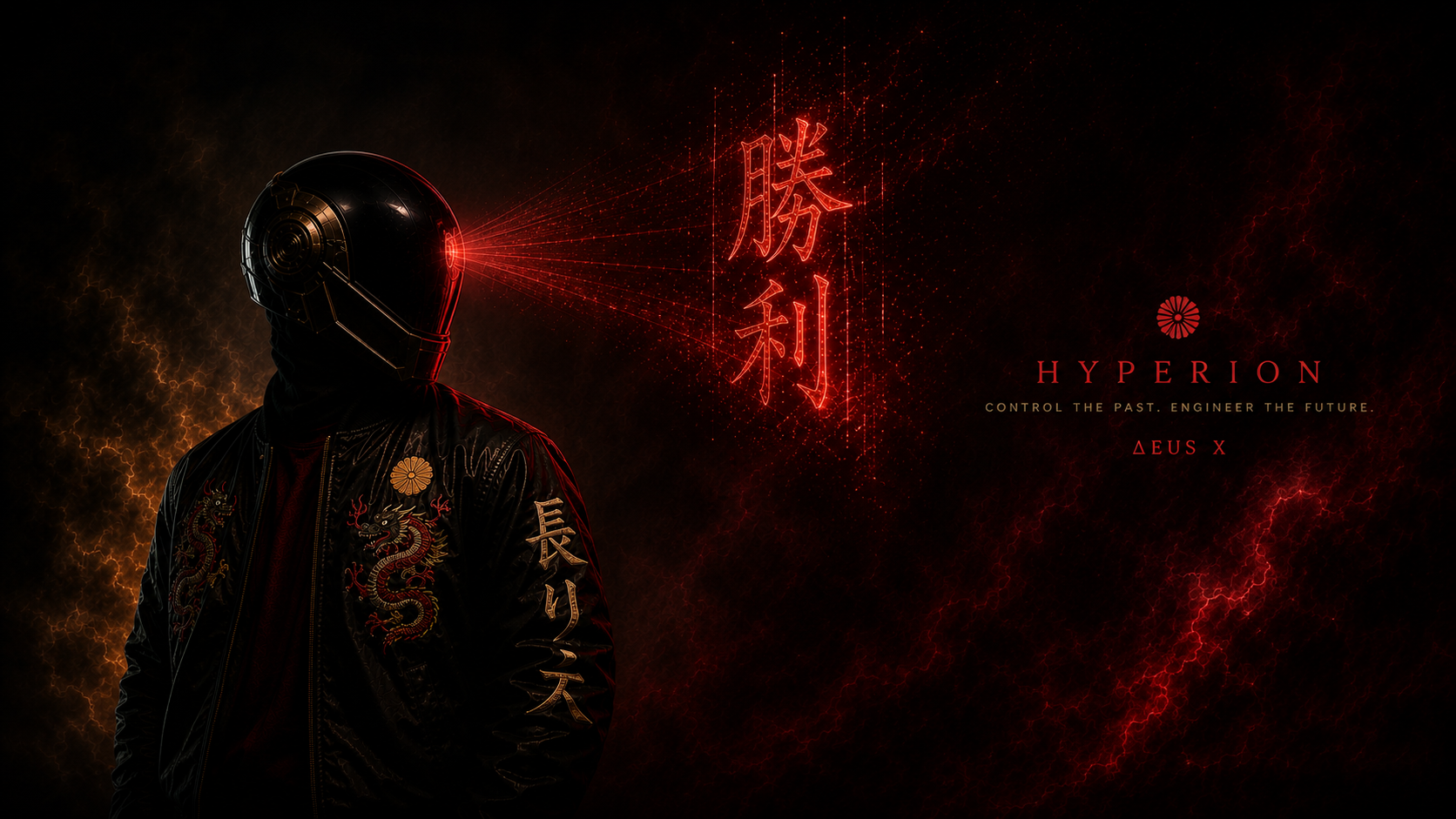 Wide Hyperion Δeus χ brand plate